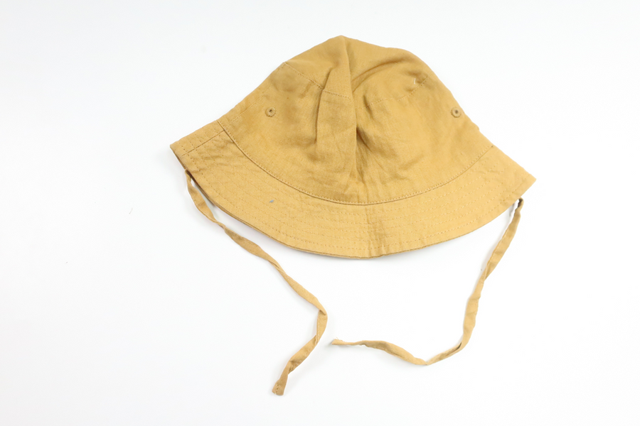 Solhat i 55% hør fra H&M - Størrelse 80 - Gul