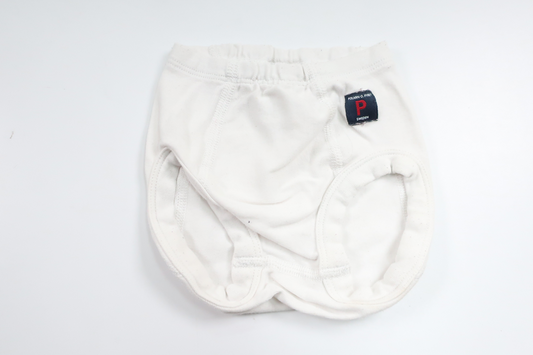 Ble lyserød fra Polarn o. Pyret - Størrelse 50/56 - Hvid