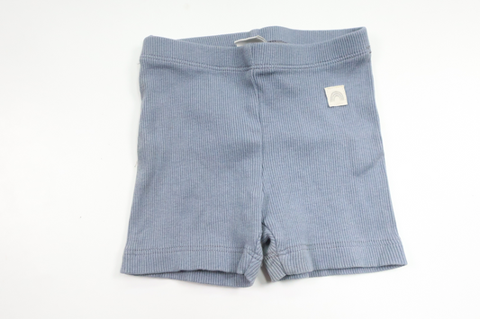 Ribbede shorts fra Lindex - Størrelse 62 - Blå