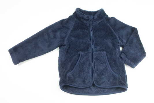 Fleecejakke fra H&M - Størrelse 86 - Marineblå