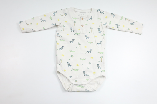 Bodysuit fra Name It - Størrelse 68 - Hvid