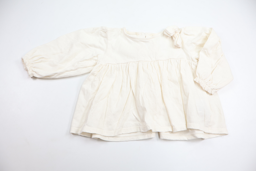 Tunika fra H&M - Størrelse 92 - Hvid