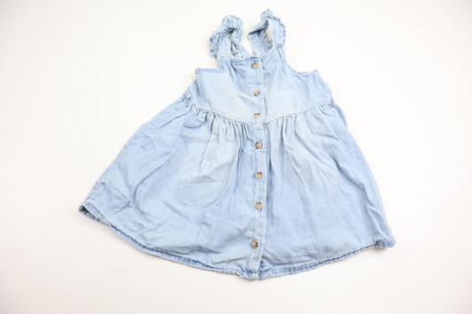 Kjole fra H&M - Størrelse 86 - Denim