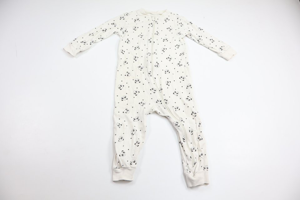 Pyjamas med pandor från Okänt - Storlek 86/92 - Vit