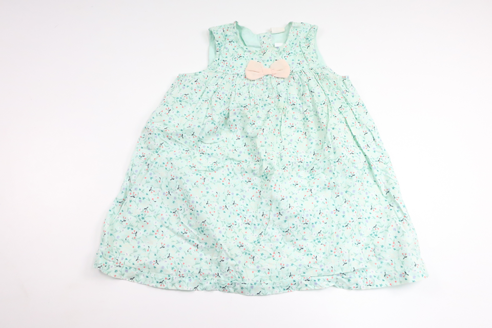 Blomsterkjole fra H&M - Størrelse 86 - Blå