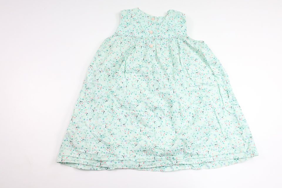 Blomsterkjole fra H&M - Størrelse 86 - Blå