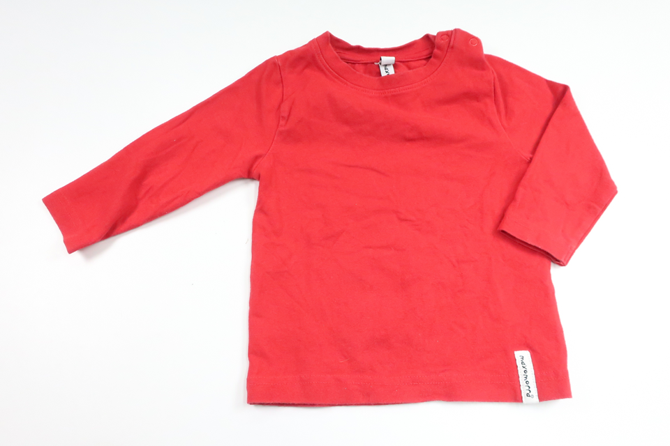 Sweater fra Maxomorra - Størrelse 74 - Rød