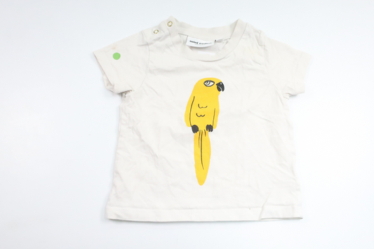 T-shirt fra Mini Rodini - Størrelse 68/74 - Hvid