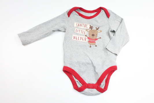 Bodysuit fra Lupilu - Størrelse 74/80 - Grå