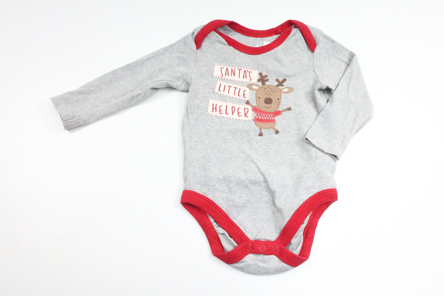 Bodysuit fra Lupilu - Størrelse 74/80 - Grå