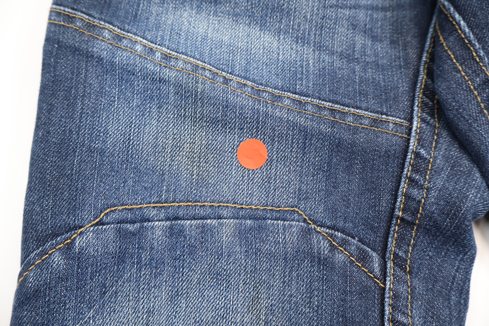 Jeansbukser fra Bamse by Lindex - Størrelse 110 - Denim