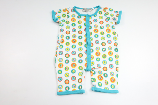 Heldragt fra BobiBitt - Størrelse 62 - Hvid