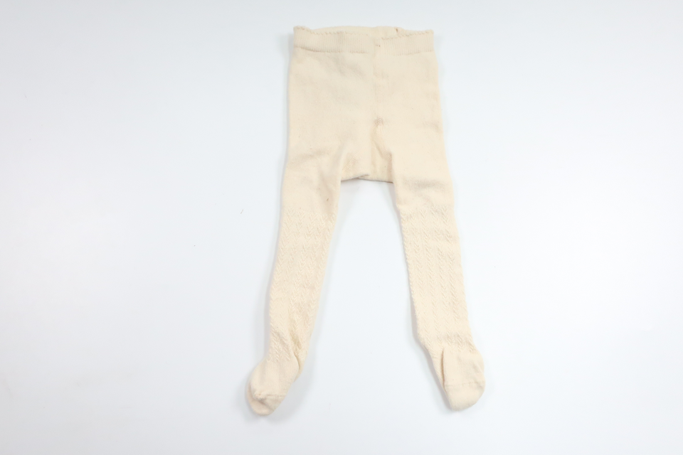 Strømpebukser fra Name It - Størrelse 62/68 - Beige