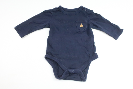 Bodysuit fra Baby GAP - Størrelse 62/68 - Marineblå