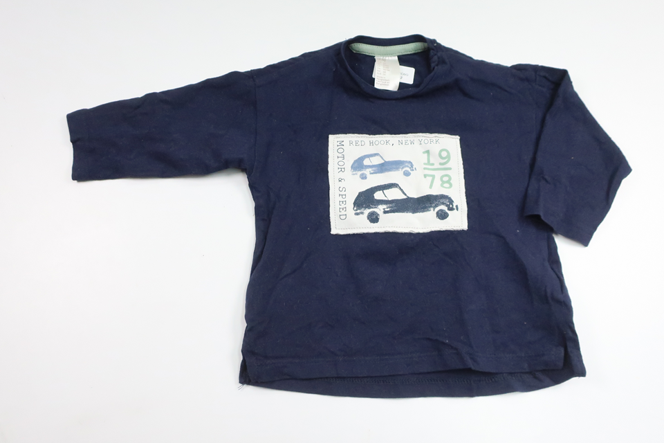 Sweater fra H&M - Størrelse 68 - Marineblå