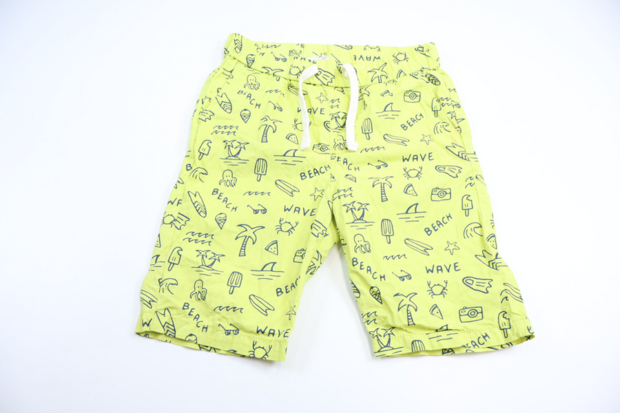 Shorts fra H&M - Størrelse 128 - Gul