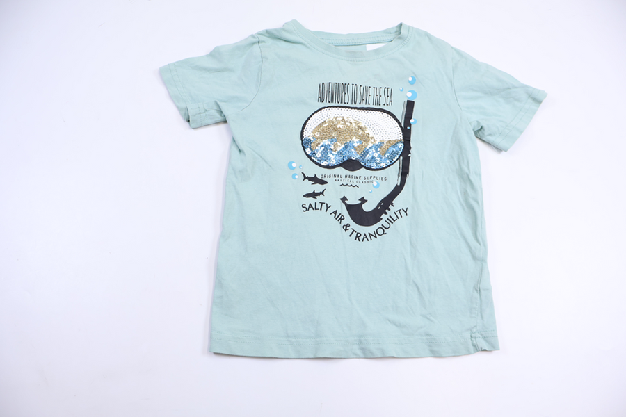 T-shirt fra ICA I Love Eco - Størrelse 98/104 - Grøn