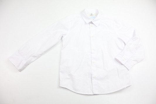 Skjorte fra H&M - Størrelse 110 - Hvid
