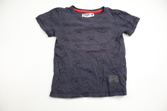 T-shirt fra Attitude - Størrelse 110/116 - Marineblå