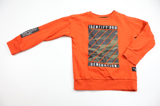 Sweatshirt fra Woxo - Størrelse 110/116 - Rød