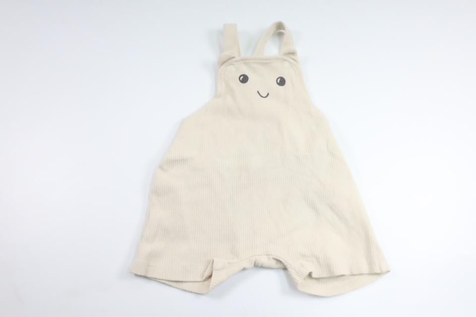 Strømpeholdershorts fra Lindex - Størrelse 74 - Off-white