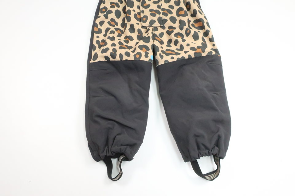 Leopardprintet jumpsuit fra FIX by Lindex - Størrelse 92 - Beige