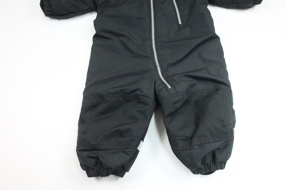 Fleeceforet vinteroverall fra H&M - Størrelse 74 - Sort