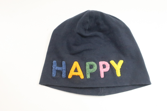 Hue "Happy" fra Polarn o. Pyret - Størrelse 48/50 - Marineblå