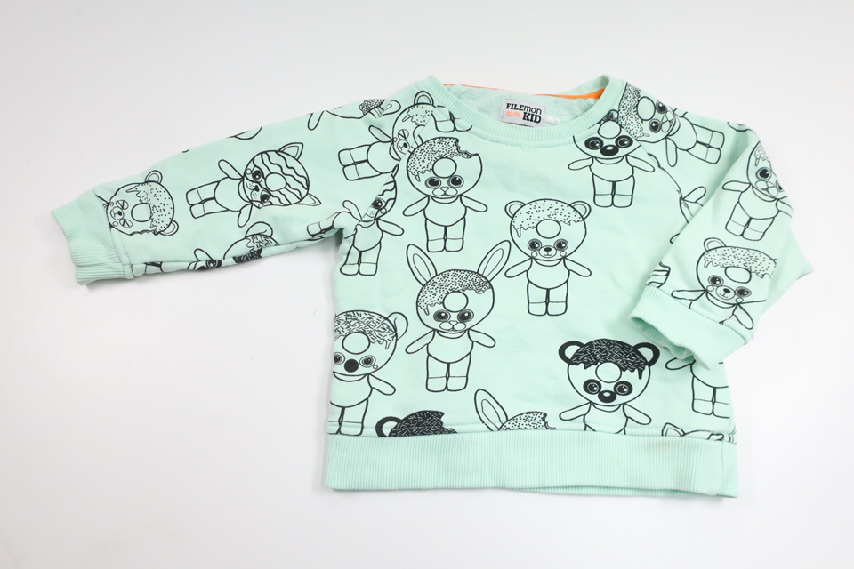 Sweatshirt fra Filemon Kid - Størrelse 80/86 - Blå