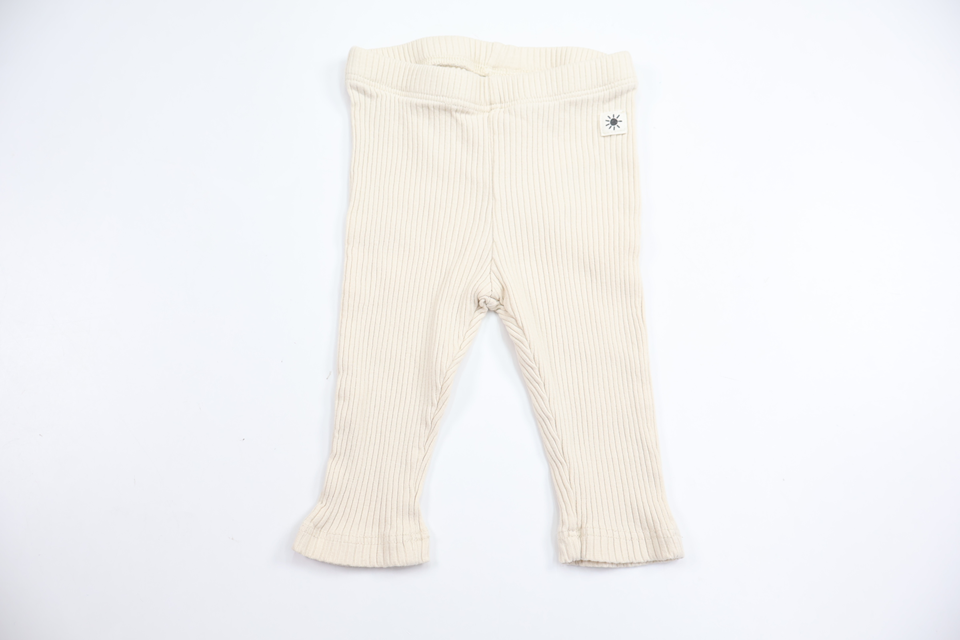 Ribbede bukser fra Lindex - Størrelse 62 - Off-white