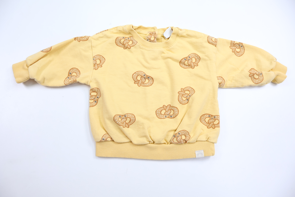 Sweatshirt fra Lindex - Størrelse 68 - Gul
