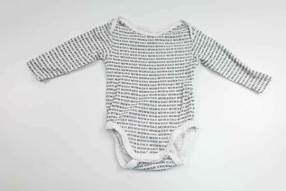 Bodysuit fra H&M - Størrelse 56 - Hvid