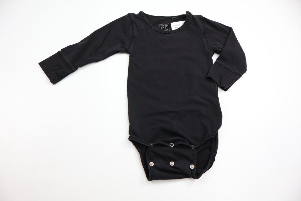 Body fra BEBE - Størrelse 80 - Sort