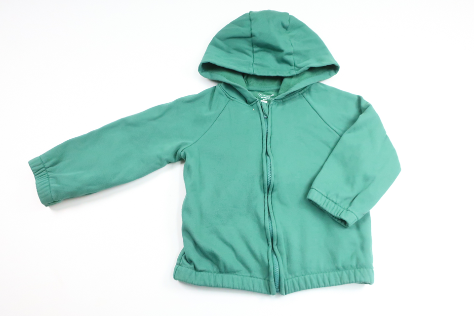 Hættejakke fra Primark - Størrelse 98 - Grøn