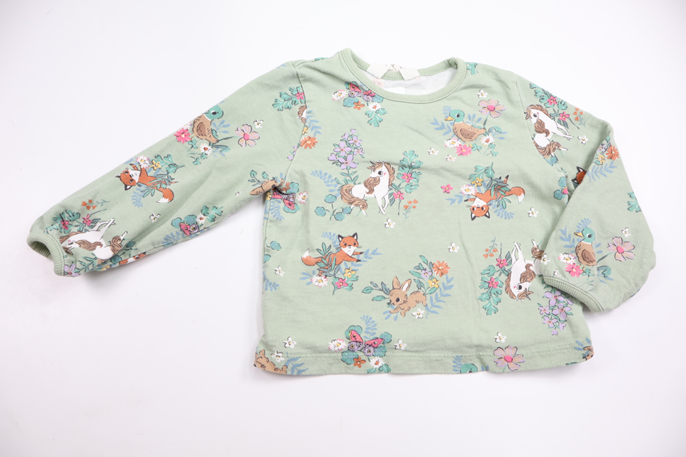Sweater fra H&M - Størrelse 98/104 - Grøn