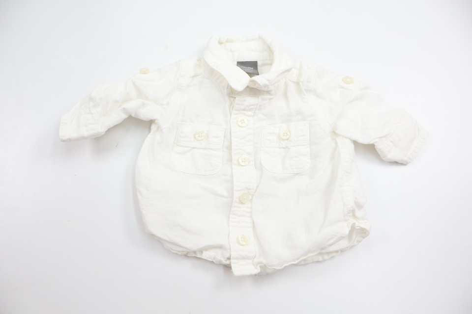 Skjorte fra Baby GAP - Størrelse 56/62 - Hvid