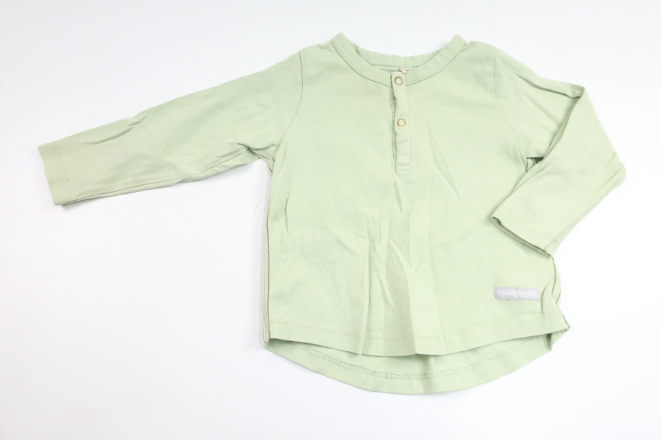 Sweater fra Polarn o. Pyret - Str. 68 - Grøn