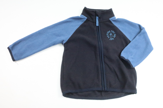 Fleecejakke fra Cubus - Størrelse 92 - Marineblå