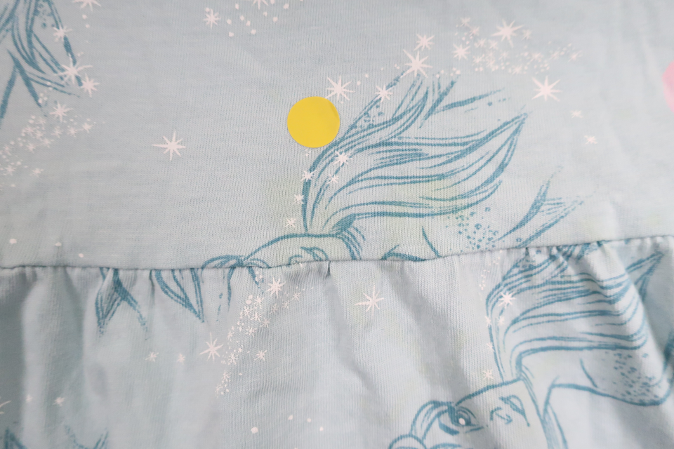 Kjole med Frost fra H&M - Størrelse 110/116 - Blå