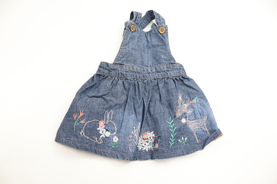 Selestofkjole fra Early Days - Størrelse 62 - Denim