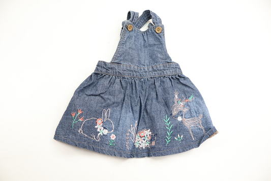 Selestofkjole fra Early Days - Størrelse 62 - Denim