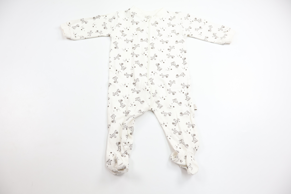 Pyjamas fra Basic U - Størrelse 62 - Hvid