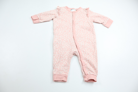Blomstret pyjamas fra H&M - Størrelse 62 - Rosa