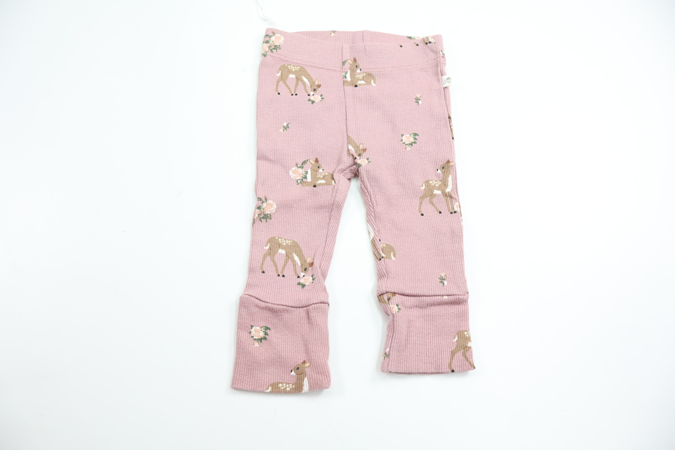 Ribbede bukser fra Tiny One - Størrelse 56 - Rosa