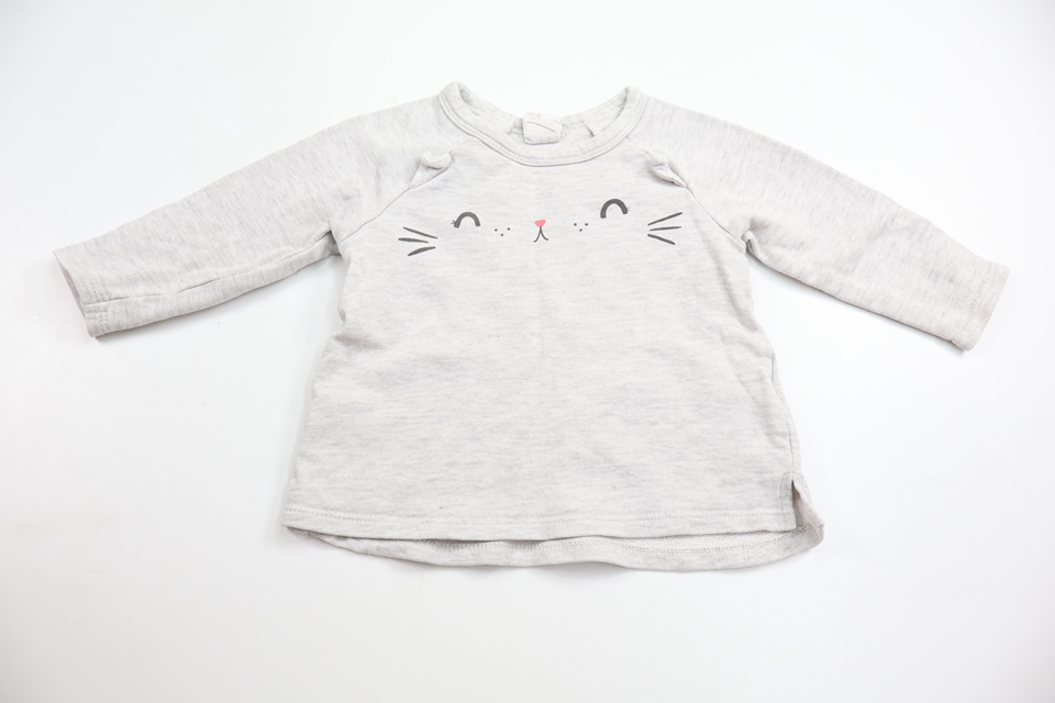 Sweatshirt fra H&M - Størrelse 68 - Grå