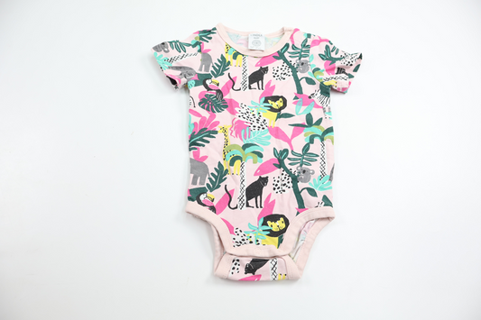 Bodysuit fra Lindex - Størrelse 62 - Lyserød