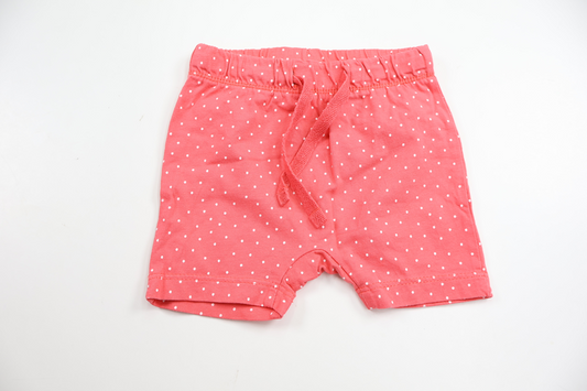 Prikkede shorts fra H&M - Størrelse 56 - Pink