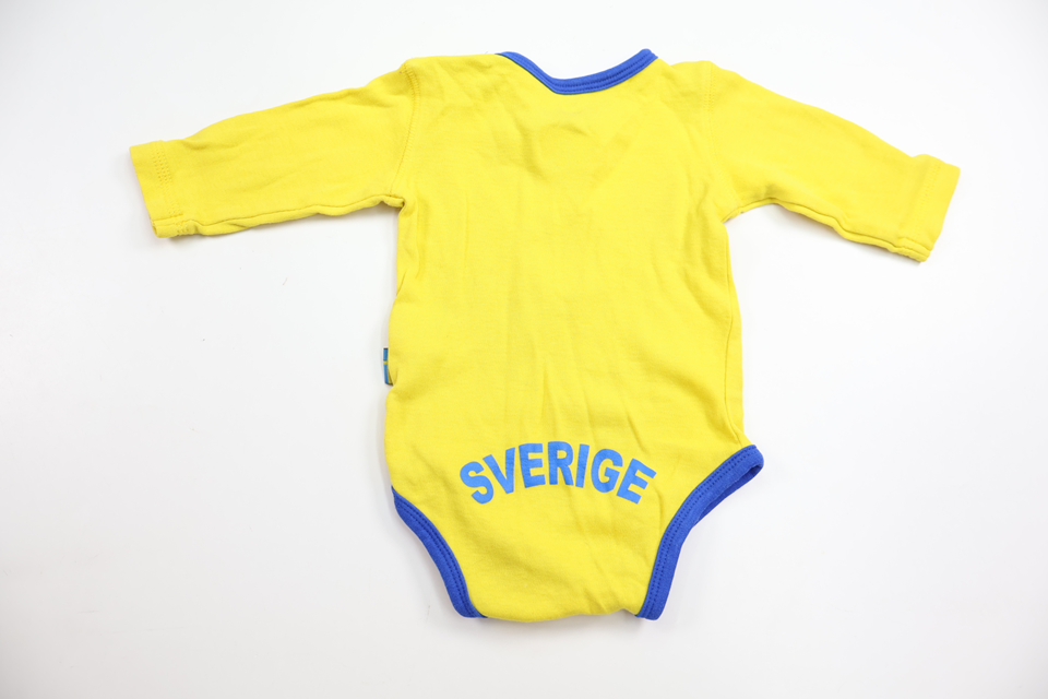 Body fra Vitality - Størrelse 62 - Gul