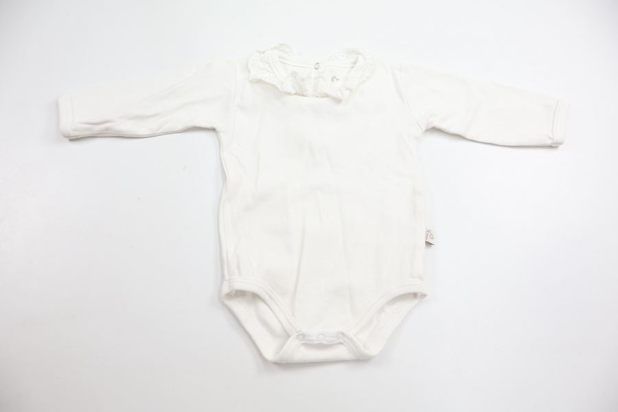 Bodysuit fra Basic U - Størrelse 62 - Hvid