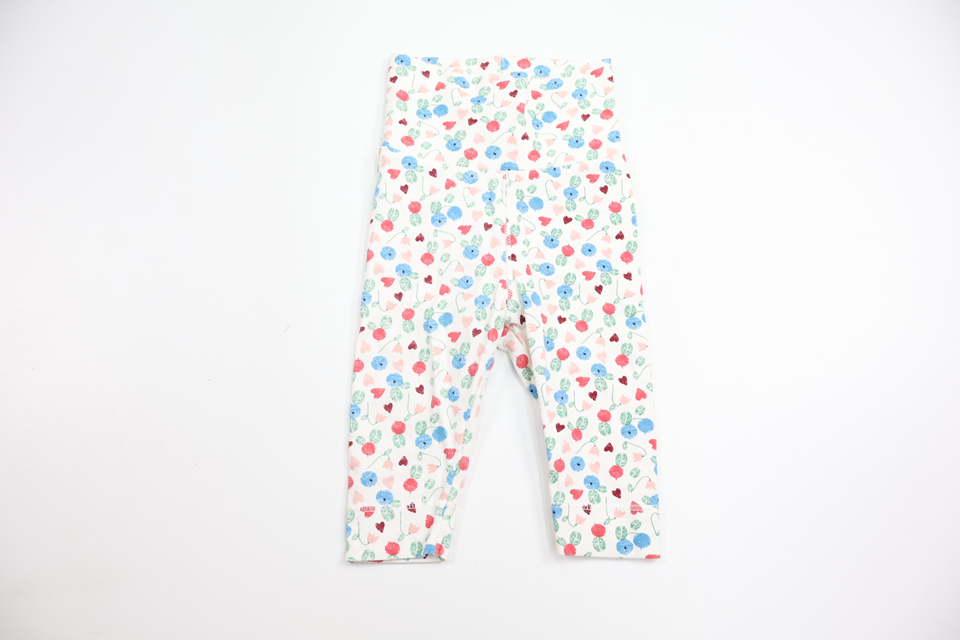 Blomsterbukser fra H&M - Størrelse 56 - Hvid